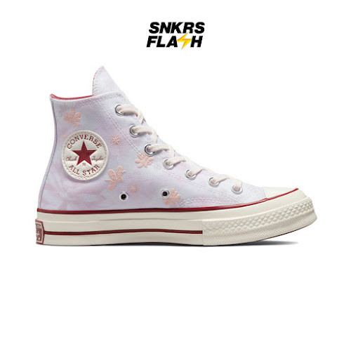 CONVERSE Chuck 70 Egret Barely Rose Cedar Sepatu Sneakers Pria - A00834C - Size 35