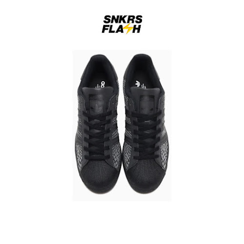 ADIDAS Superstar X Atmos R Snk Black Sepatu Sneakers Wanita - FY6014 - Size 36