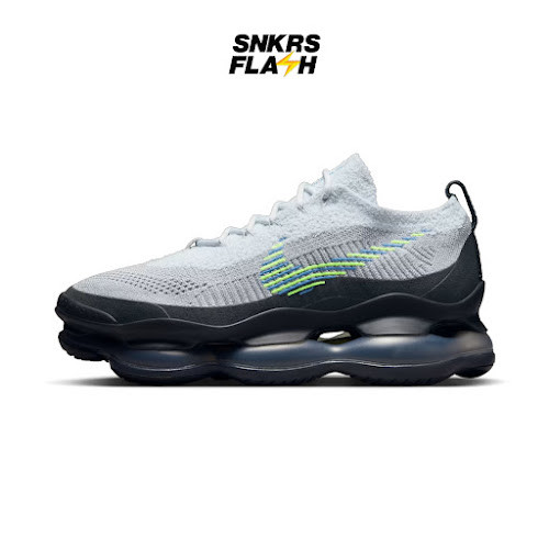 NIKE Max Scorpion Fk Wolf Grey Volt Sepatu Sneakers Pria - DJ4701002 - Size 44