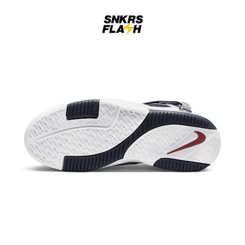 NIKE Zoom Lebron Ii Navy Varsity Crimson Sepatu Basket Pria - DR0826100 - Size 41