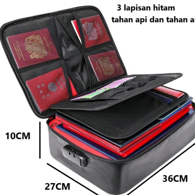 

Map Tempat Folder Keeper File Kertas Dokumen Berkas Penting A4 MM