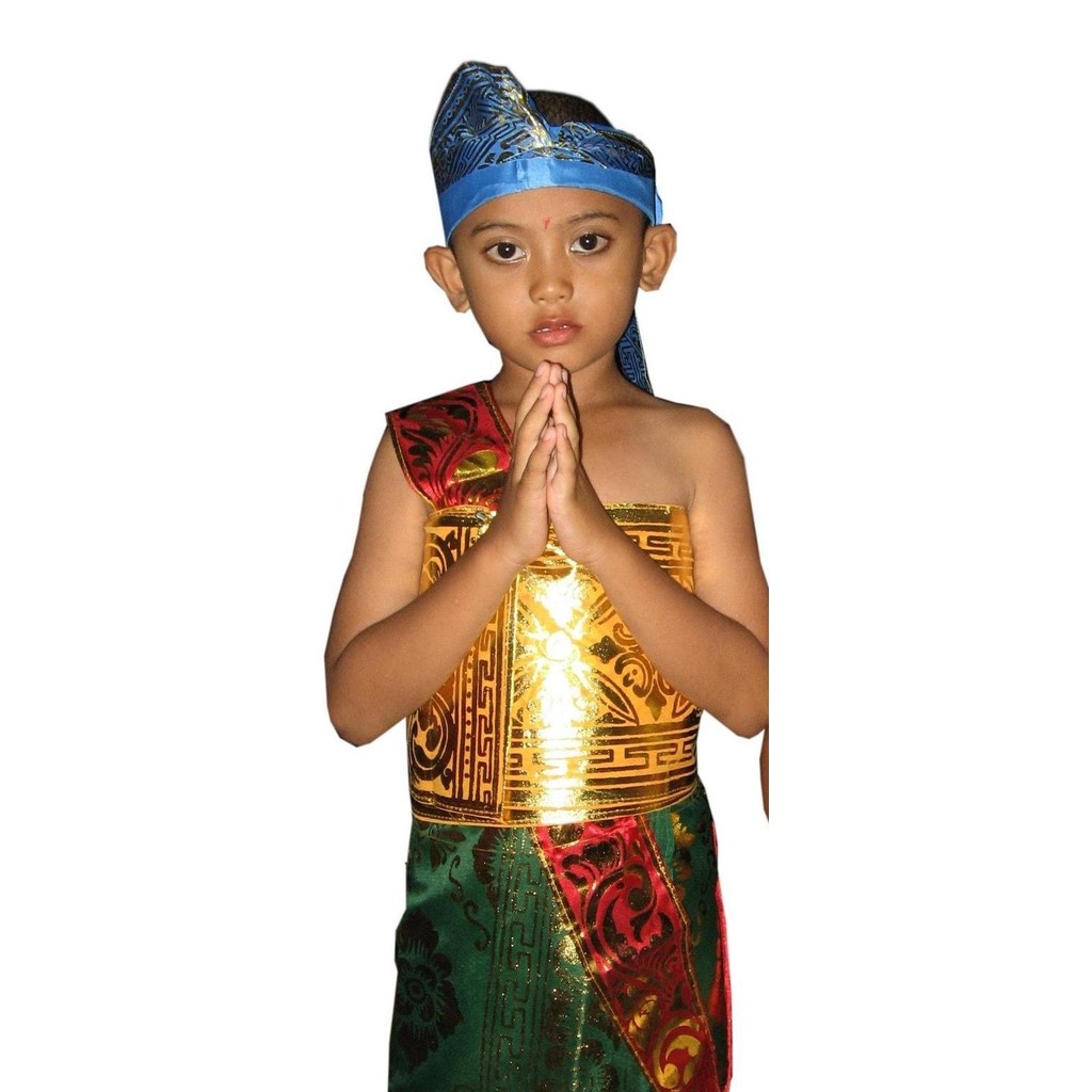 Baju Adat Bali Udeng / Pakaian Adat Bali Udeng Untuk Laki - Laki