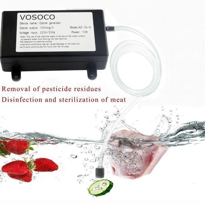 Water Ozonizer Ozone Generator Sterilizer Air Aquarium Bak Kamar Mandi