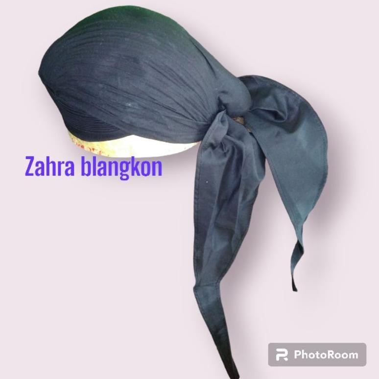 Blangkon Jogja Lipat Hitam Polos Sliwir#adat Jawa