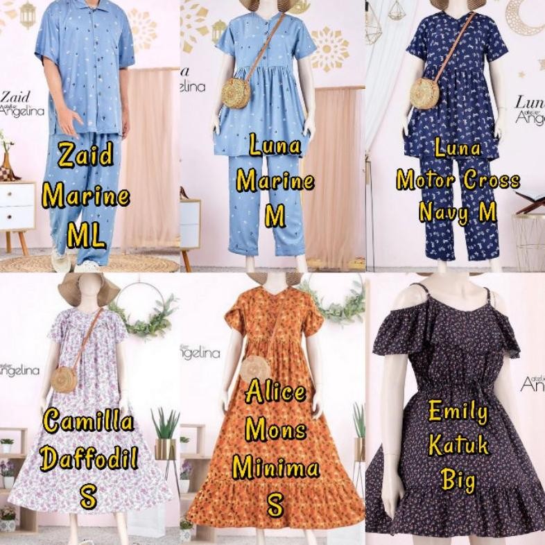 ATELIER ANGELINA -- LUNA JENNA CAMILLA LUCY CLARA ALICE EMILY AUDREY -- ALTHEA BROUVE - WILDFLOWER C