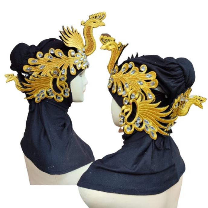 Renda Bordir Siger Merak Gold Silver Payet