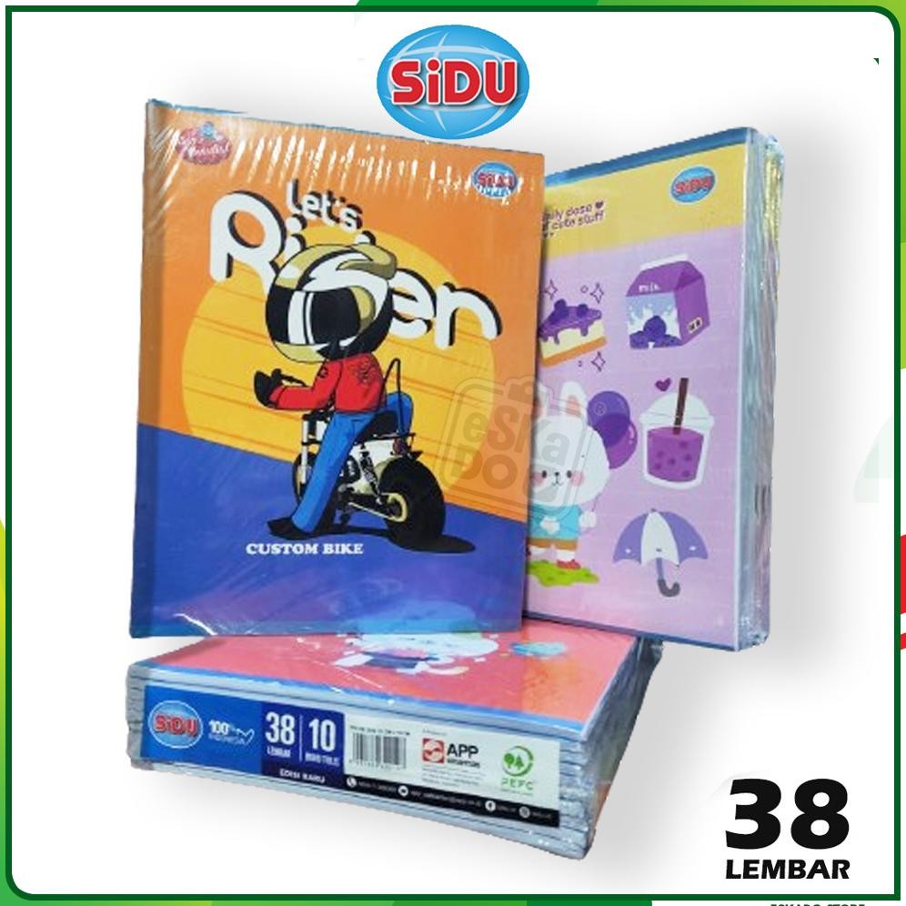 

Buku Tulis SIDU 38 / Sinar Dunia 38 Lembar