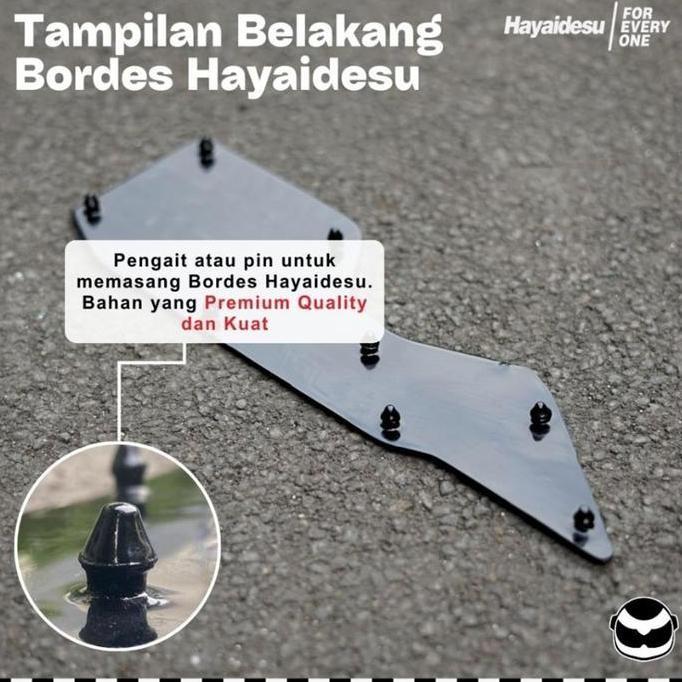 Yamaha XMAX Old (2017-2022) Karpet Board Rest Bordes Motor-HAYAIDESU