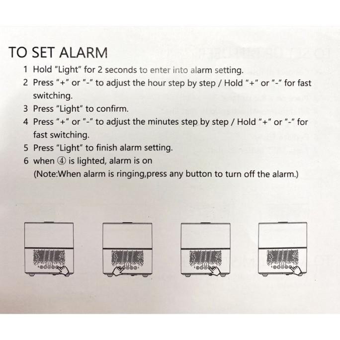 [Expert] Aroma Diffuser 300ml Essential Oil Diffuser With LED light Speaker