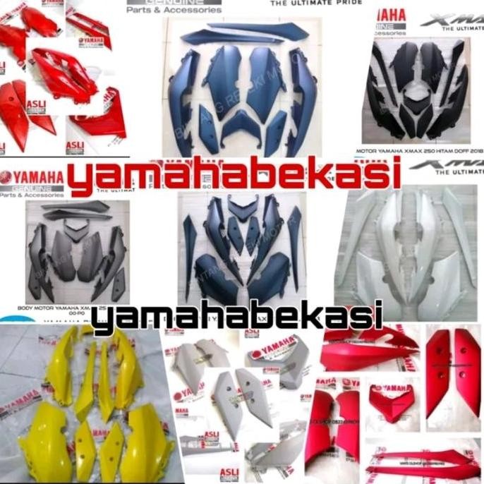 Cover body xmax full set body halus xmax 250 original yamaha