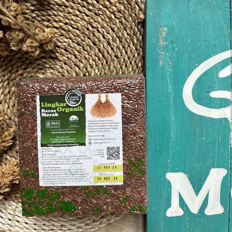 

Beras Merah Lingkar Organik @1 kg RB10