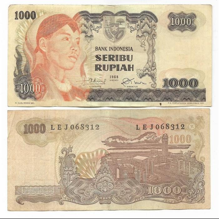Uang Kuno 1000 Soedirman Vf Original Dan Terpercaya