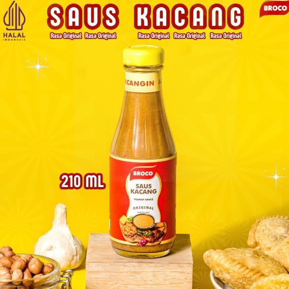 

BrocoFood Saus Kacang Rasa Original- Bumbu Masak Instant -Kemasan Botol 210 Ml- Siap Untuk Di Makan RB10