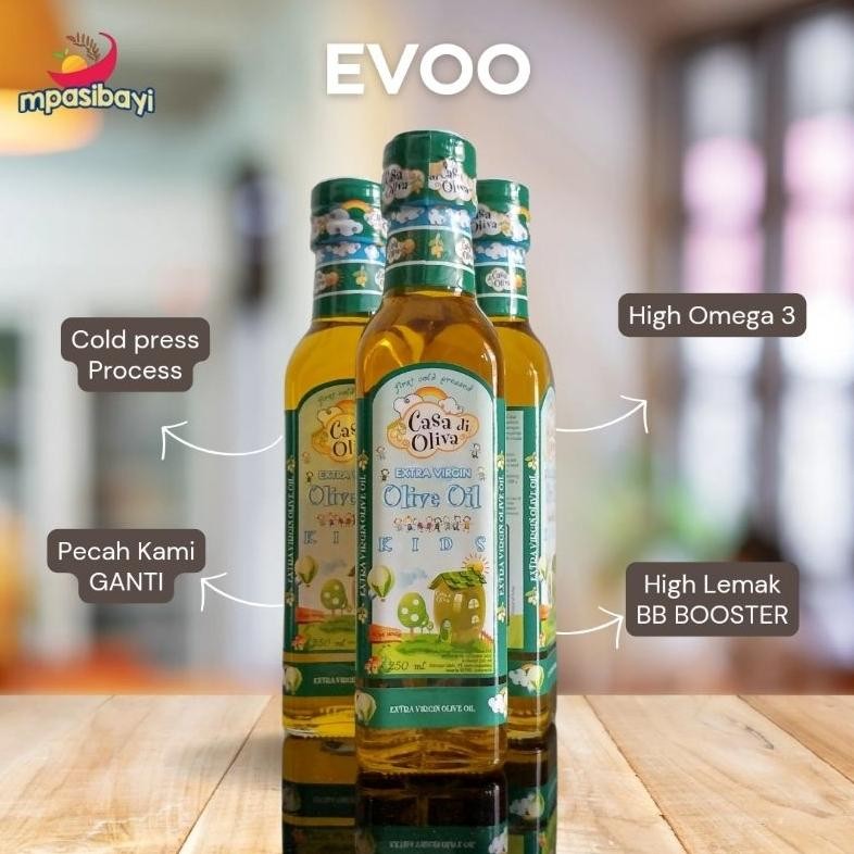 

Evoo Casa di Oliva Kids Minyak Zaitun MPASI Bayi Kemasan Terbaru RB10