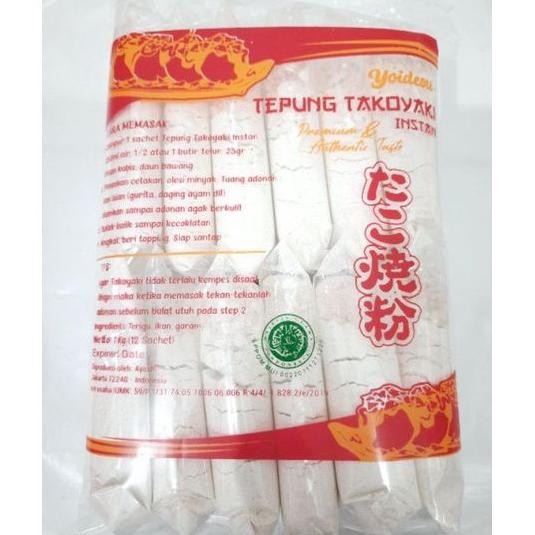 

Tepung Takoyaki Instant Tanpa Perlu Diberi Bumbu Lagi, Mudah Pakai