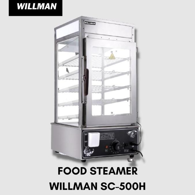 Food Steamer Mesin Kukus Penghangat Dimsum Bakpao Listrik SC-500H