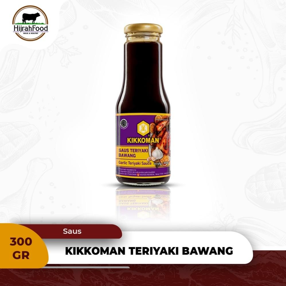 

Kikkoman Saus Teriyaki Bawang Garlic Teriyaki Sauce Halal 300 gram RB10