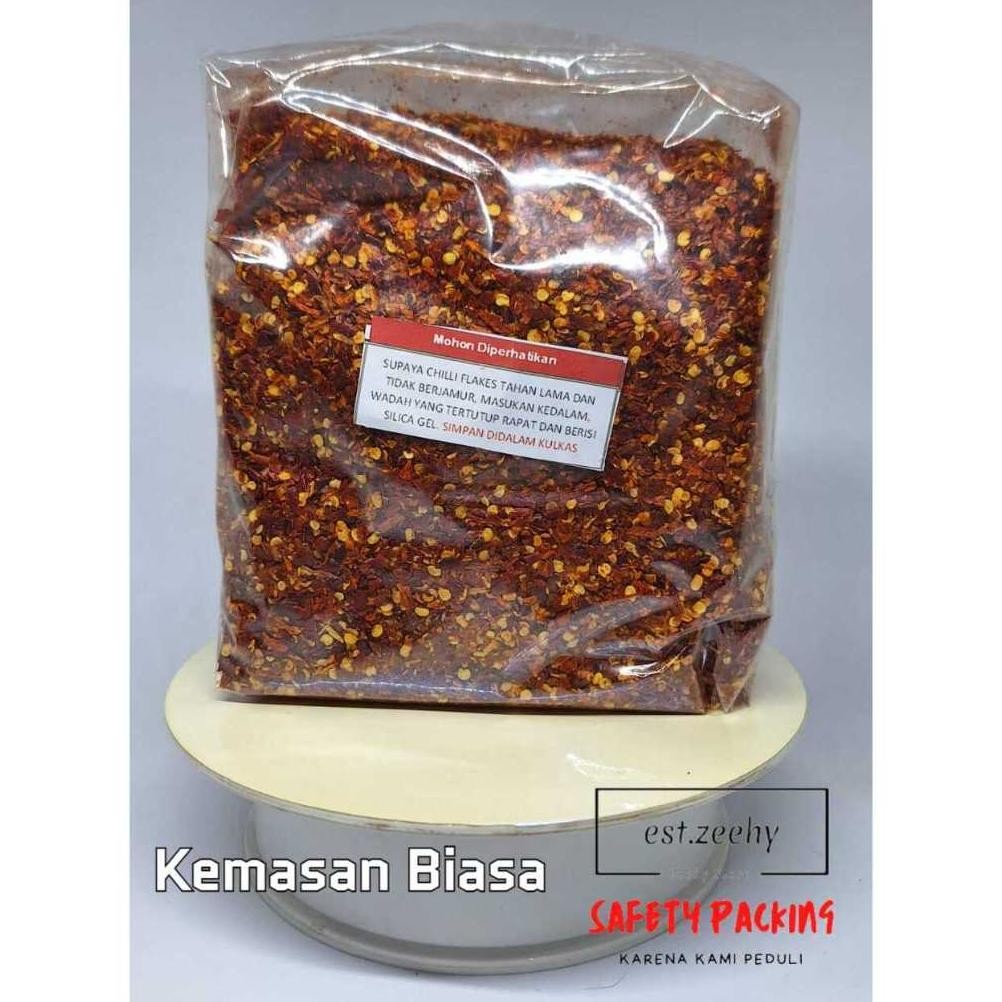 

(CHILLI FLAKES) CABE SERPIHAN SANGAT PEDAS KEMASAN 500 GR RB10