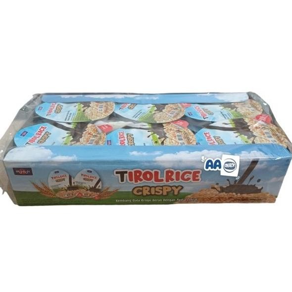 

Tirol Rice Crispy Isi 24 X 10 Gr Makanan Ringan RB10