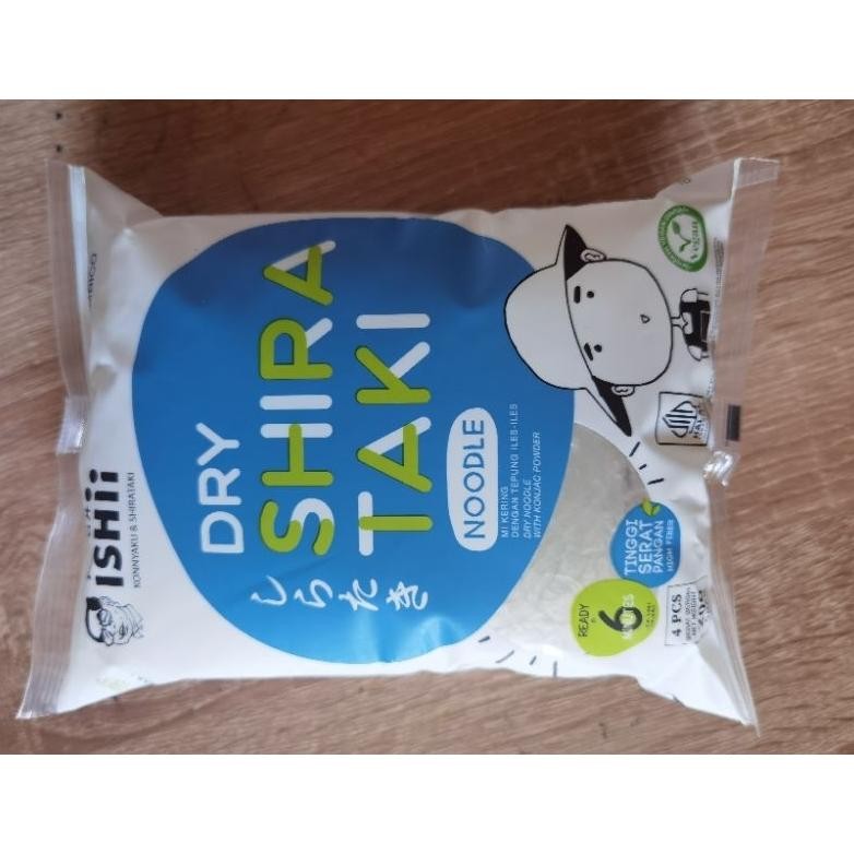

Mie Shirataki Kering 200g Rendah KalDiet RB10