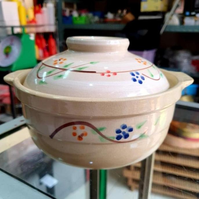 Mangkok Sapo Casserole Dalam Bahan Keramik Yoshikawa