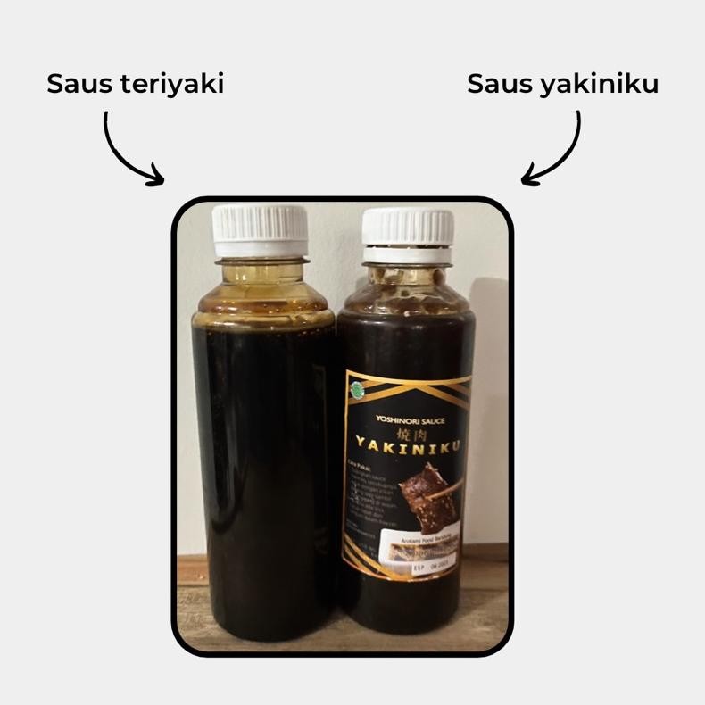 

Saus Yakiniku Teriyaki Halal 250ml/500ml Bebas Gluten RB10