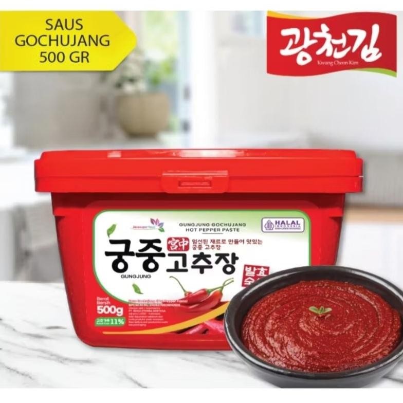 

Hot Pepper Paste / Gochujang Halal Impor 500gr RB10