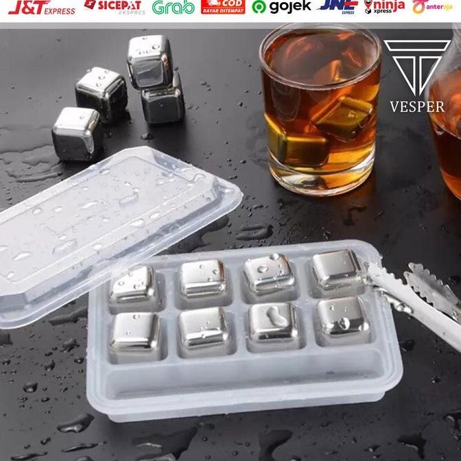 Stainless ice cubes / whiskey stone stainless / whisky stone stainless