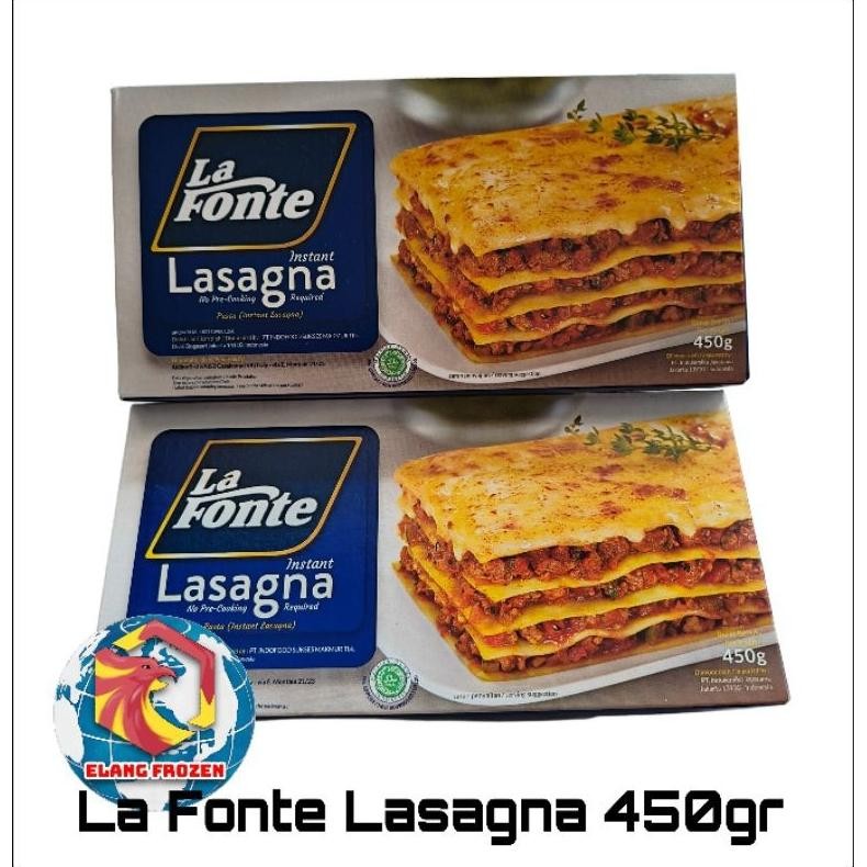 

La Fonte Lasagna Instan 450gr Halal Semolina Durum RB10