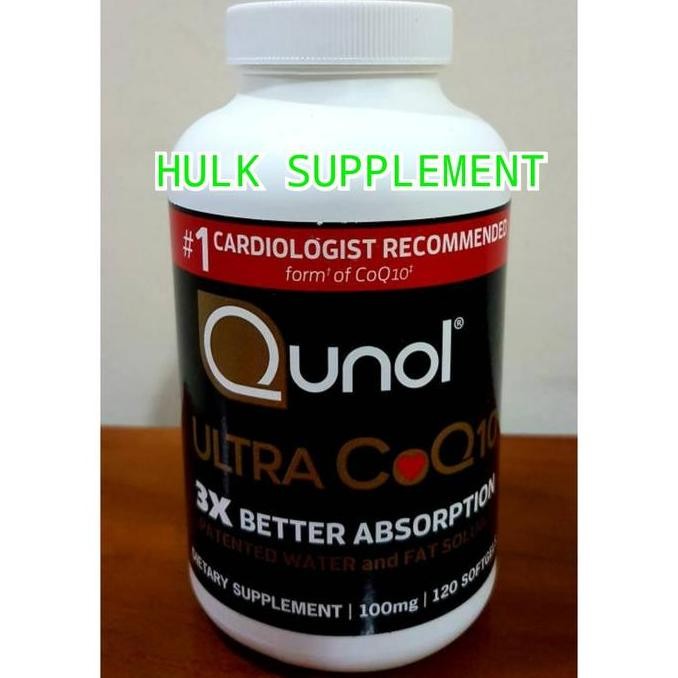 Qunol Ultra Coq10 Coq 10 Ubiqunol 100Mg 100 Mg 120 Sg Original Produk