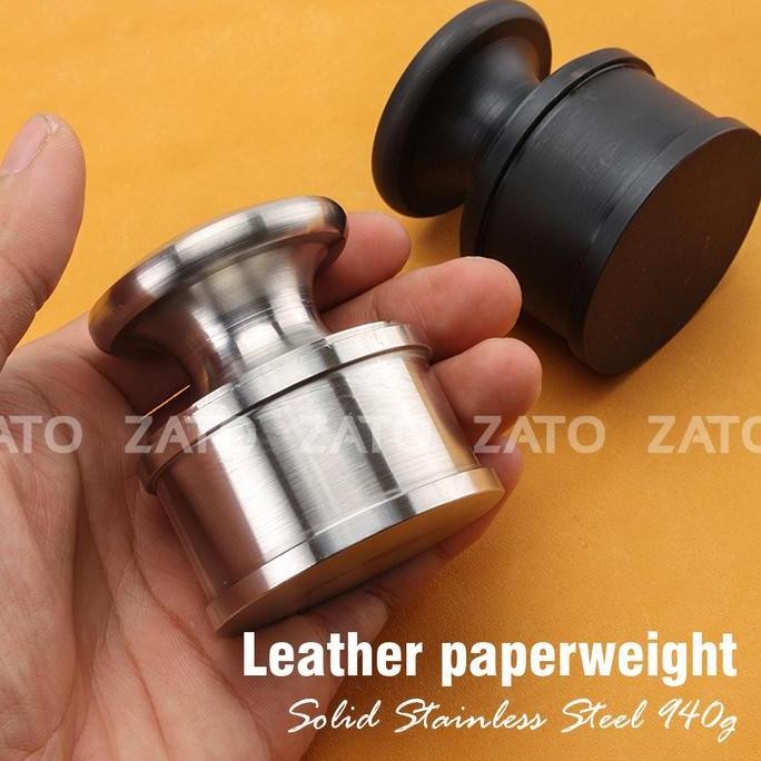 

Leather Paperweight - Pemberat - Leatehr Tools Co