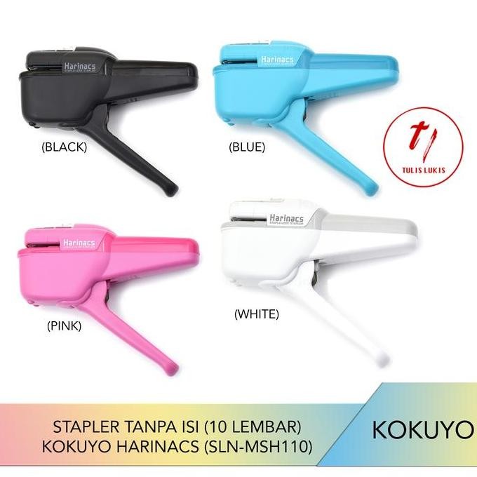

Stapler Tanpa Isi (Muat 10 Lembar) Kokuyo Harinac Sln-Msh110 Co