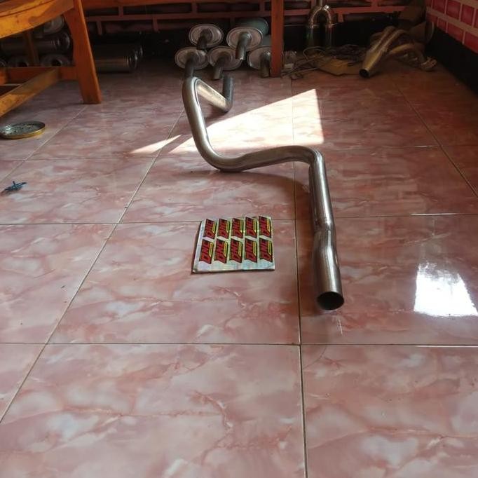 . PIPA SAMBUNGAN PEMBUNGAN KNALPOT MOBIL KIJANG SUPER, KIJANG GRAND