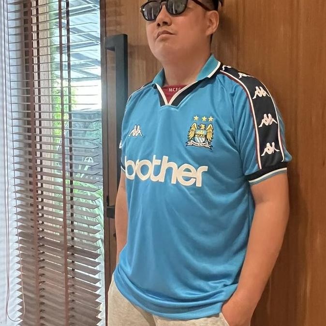 MAN CITY HOME 97 RETRO JERSEY