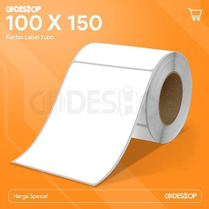 

Label Yupo 100X150 Kertas Stiker 100 X 150 Mm Core Besar 1000Pcs Co