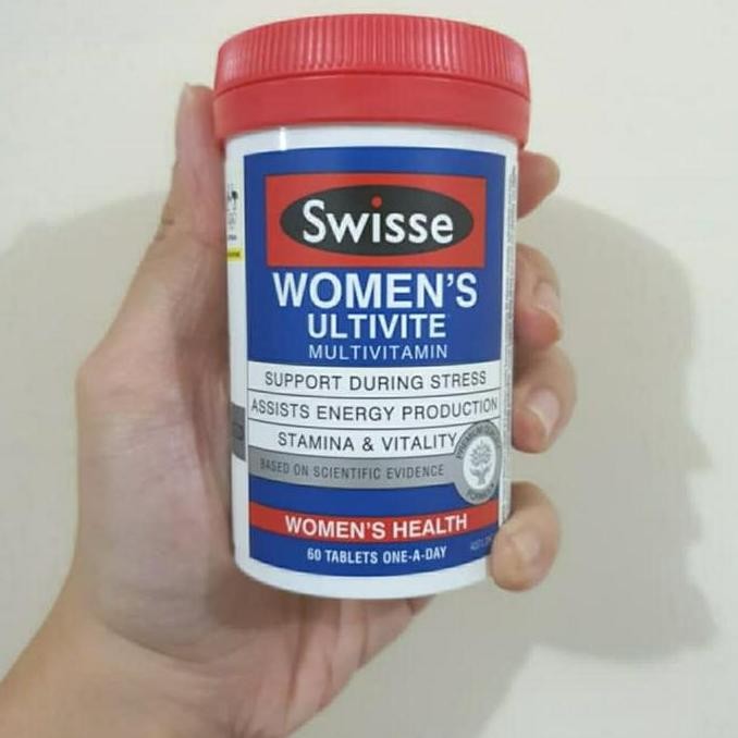 Swisse Women'S Women Womens Ultivite Multivitamin Wanita Centrum Women Original Produk