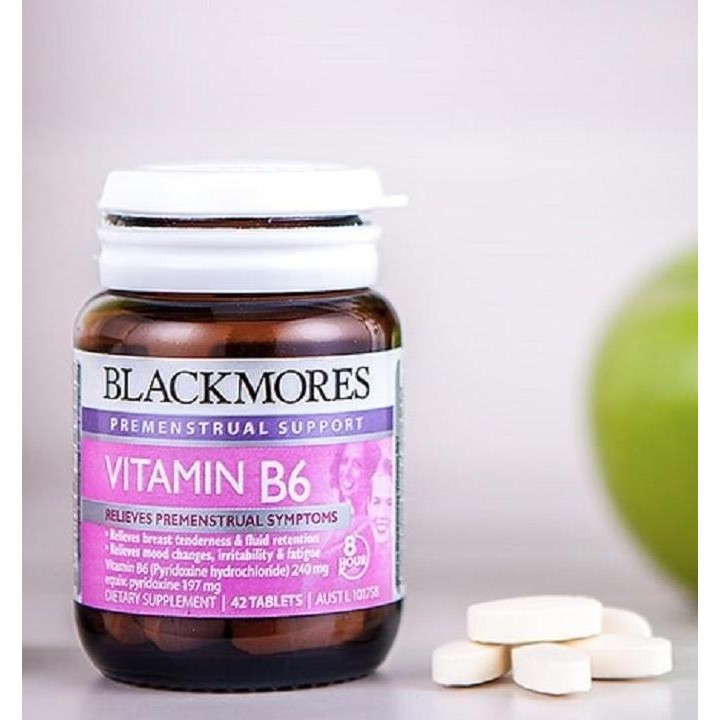 Blackmores B6 42 Tabs Suplemen Pre Menstruasi Haid Original Produk