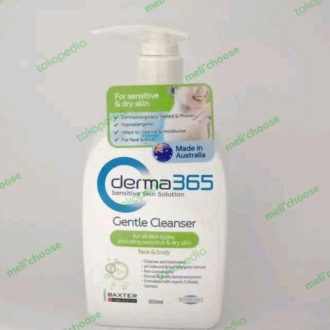 DERMA 365 GENTLE CLEANSER 500ML