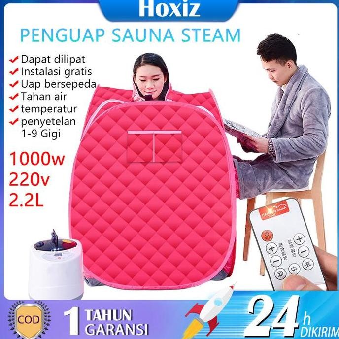 NEW kotak sauna / Portable Steam Sauna  / Tubuh Alat Sauna Room / Alat Spa /Alat Mandi Uap
