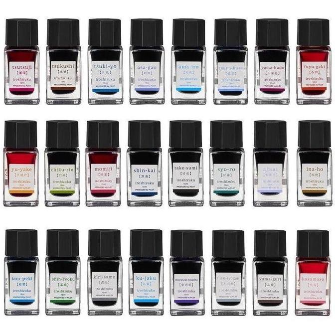 

TERLARIS - Pilot Iroshizuku Fountain Pen Ink Tinta Pena