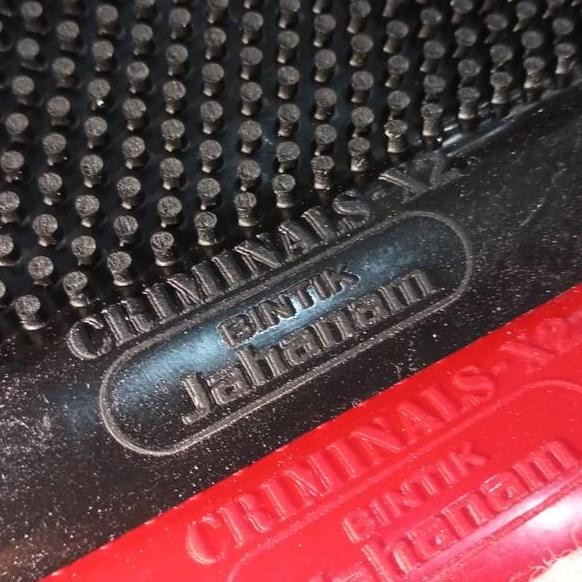 Karet Bintik Jahanam Criminals X2 Pingpong Tenis Meja Jahat Goyang