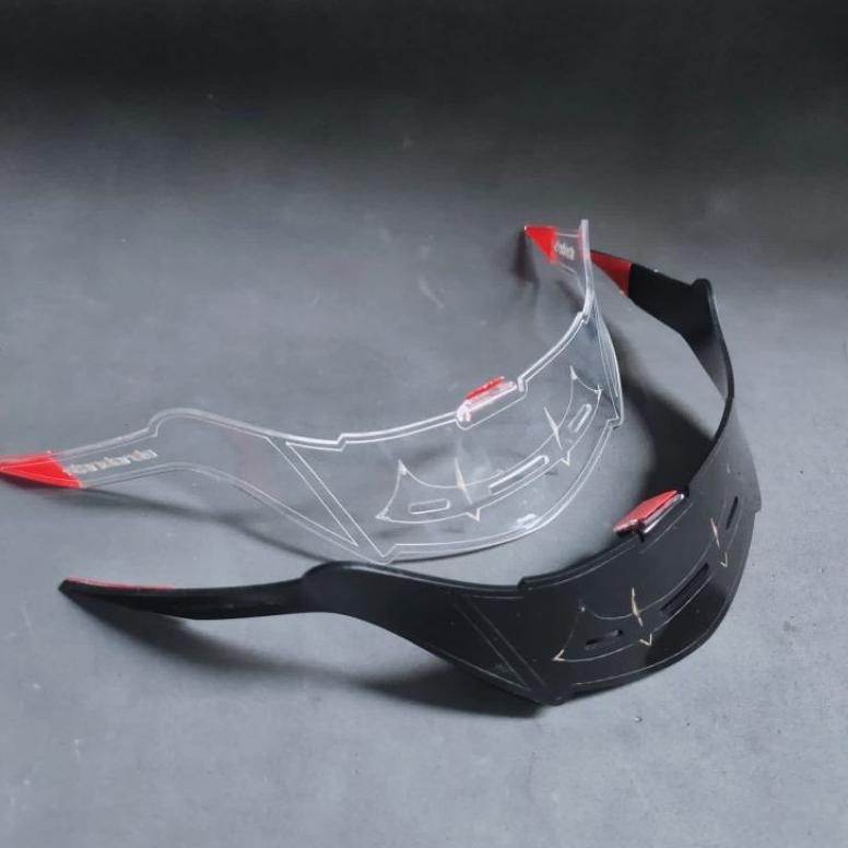 Termurah  Spoiler Helm Kyt Galaxy Slide Akrilik 3Mm Model Gpr/Aksesoris Spoiler Helm Kyt Galaxy Slid