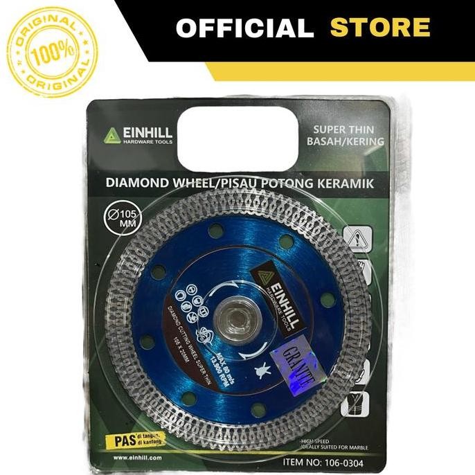 Pisau Potong Granit / Mata Grenda Super Thin / Diamond Wheel 4 Einhill