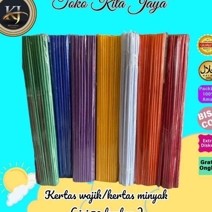 

Kertas Wajikkertas Minyak 50 Lembar