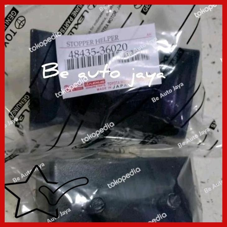 [BEA] KARET STOPPER HELPER HANGER HELPER TOYOTA 125HT 2PC ORIGINAL