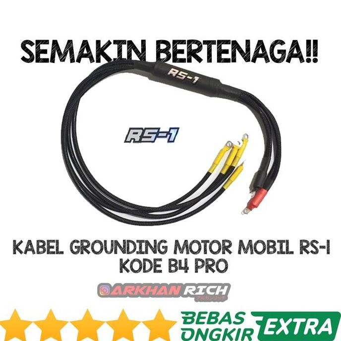 KABEL GROUNDING MOTOR MOBIL RS-1 KODE B4 PRO MURAH