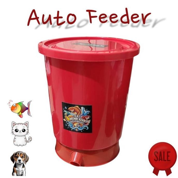 AUTO FEEDER pakan otomatis ayam anjing kucing ikan [terbaik]