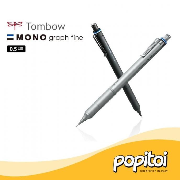 

TERBARU - Tombow Mono Graph Fine Mechanical Pencil 0.3 0.5 mm Pensil Mekanik Drafting