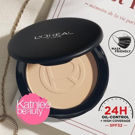 TERBARU - TERBARU Loreal Infallible Oil Killer High Coverage Powder SPF 32 PA+++ Bedak Padat