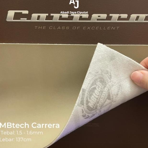 Mbtech Carrera Meteran Kulit Bahan Jok Mobil Motor Sofa